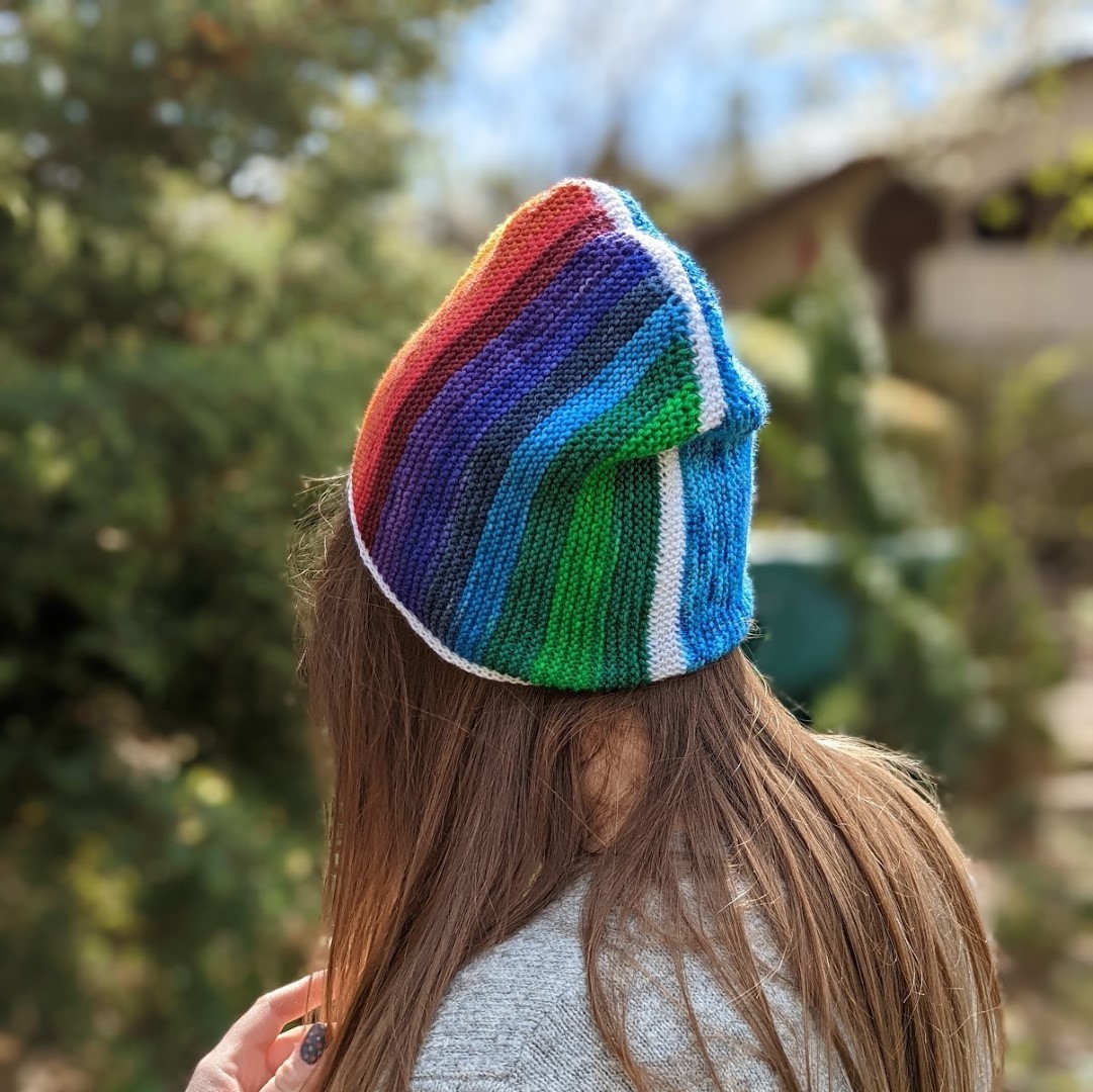 Child's Self-Striping Hat