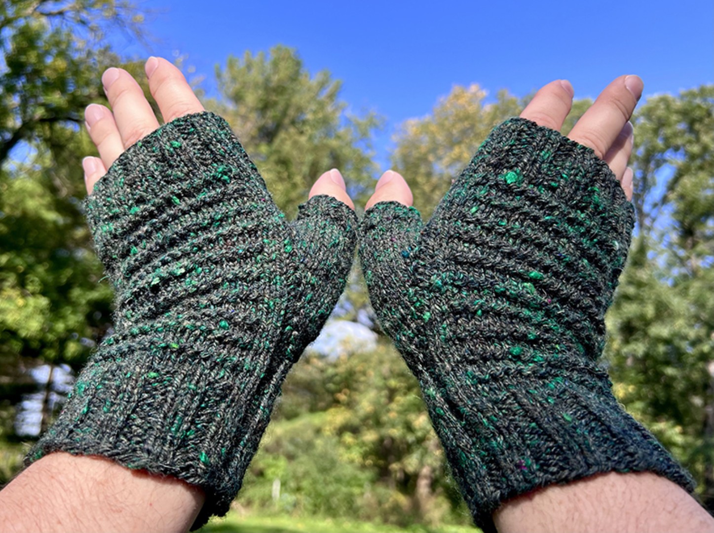 SMALL POTATOES FINGERLESS MITTS