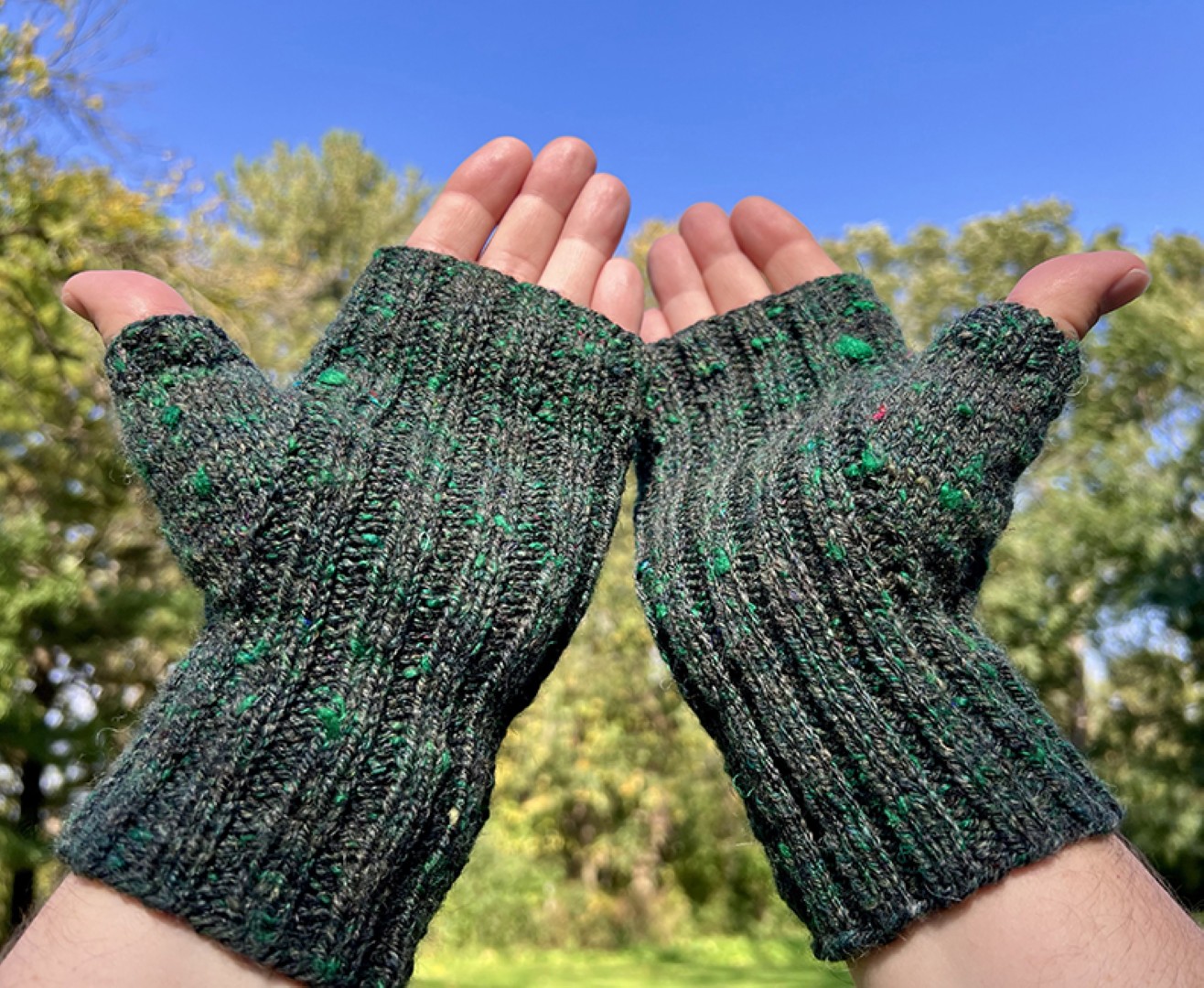 SMALL POTATOES FINGERLESS MITTS