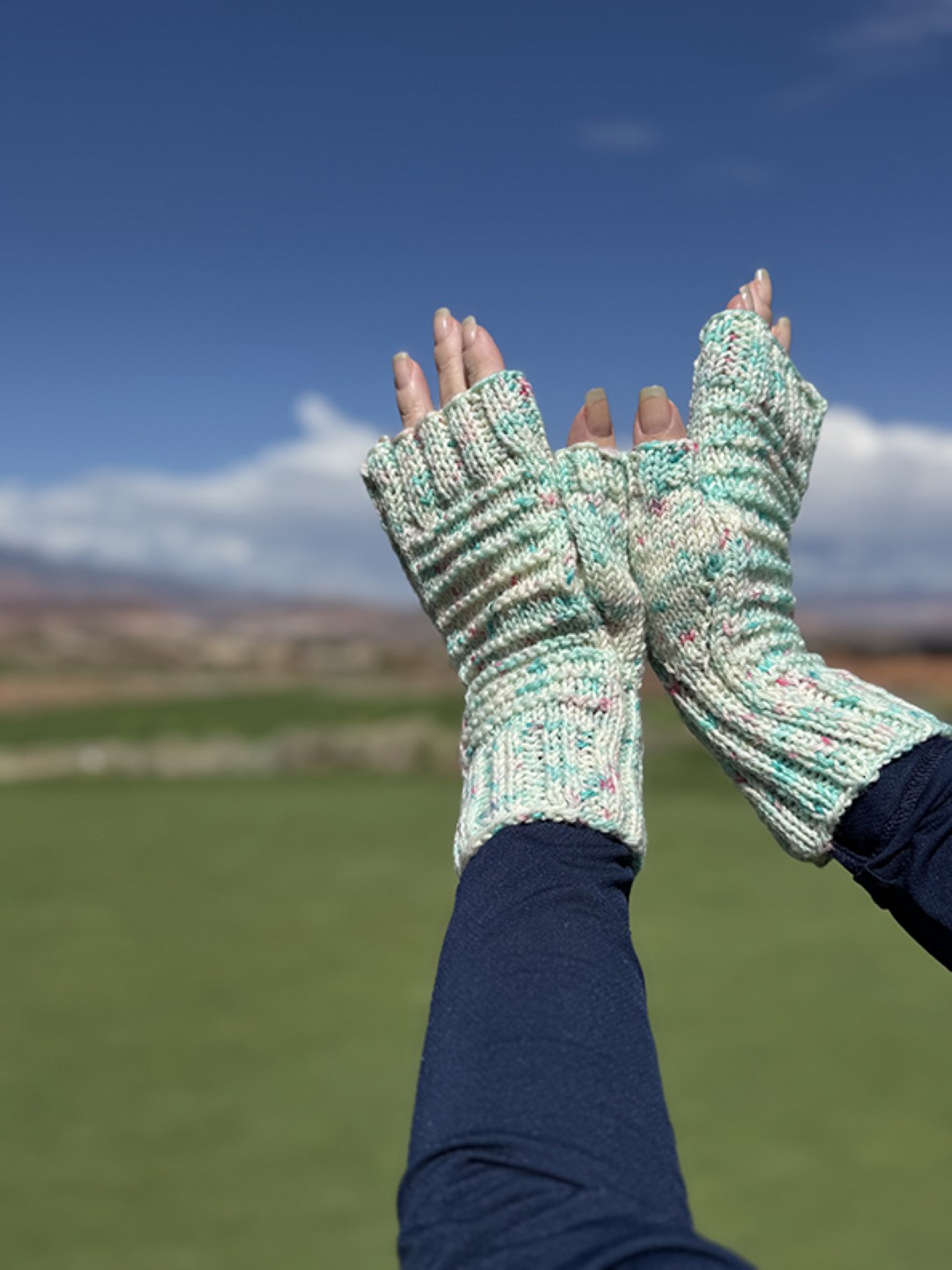 SMALL POTATOES FINGERLESS MITTS