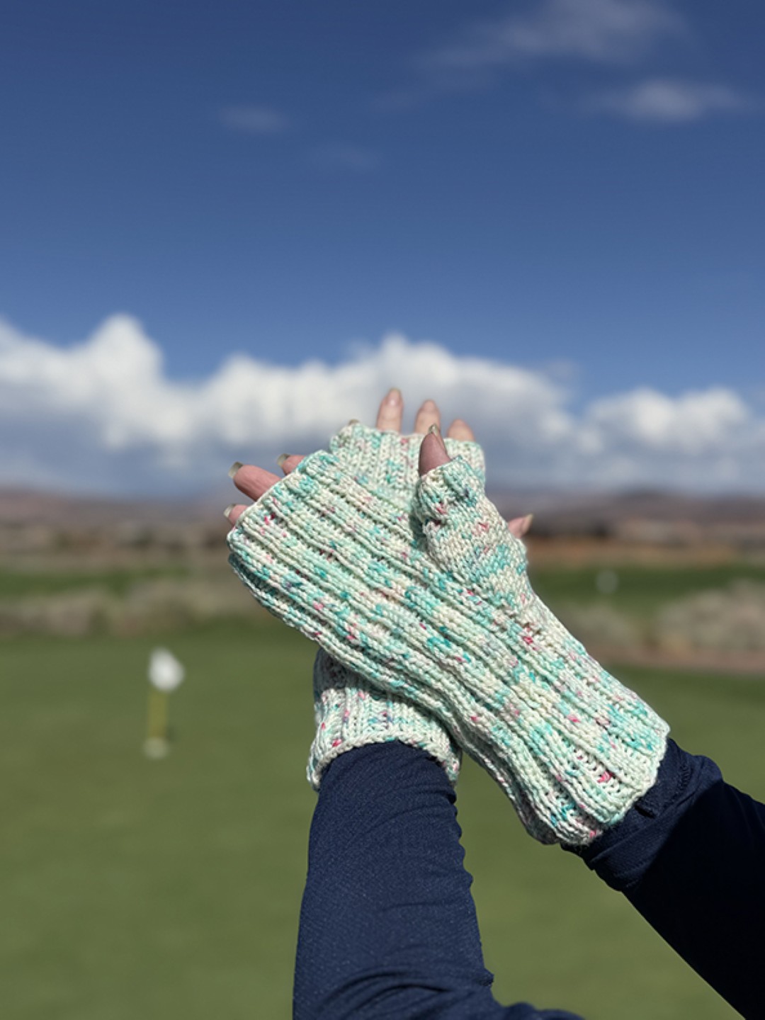 SMALL POTATOES FINGERLESS MITTS